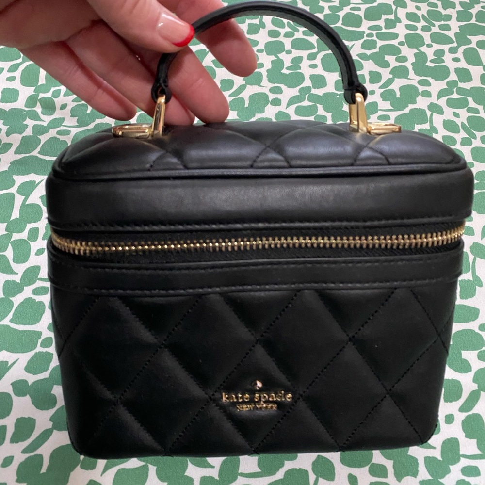 Kate Spade Black Carey Trunk Crossbody Bag